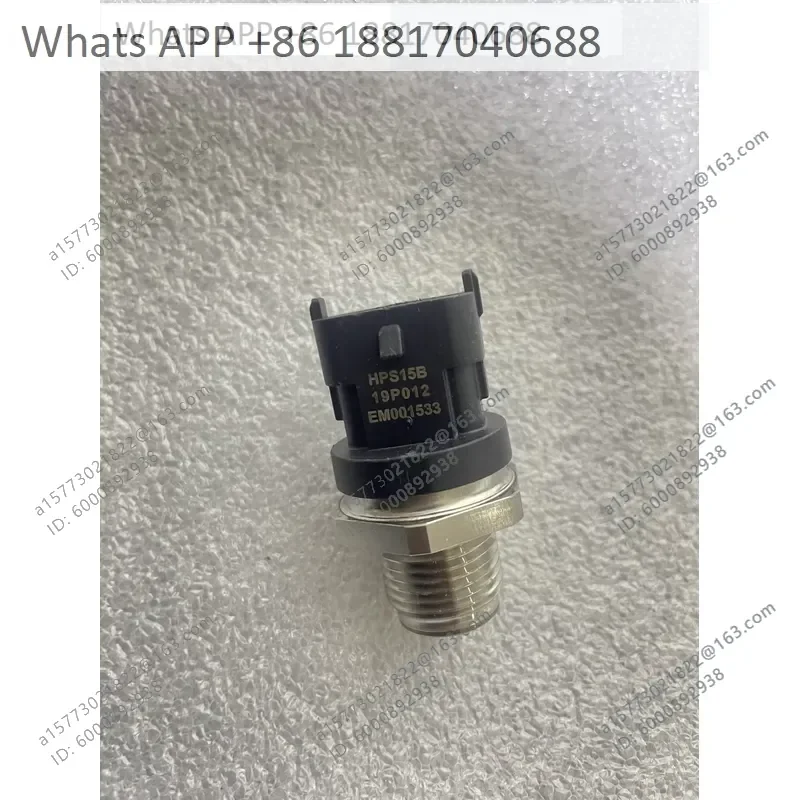 1PC for Quanchai Engine 4B2 4C6 Nanyue High Pressure Common Rail Pressure Sensor HPS15B Drawing Number 2409003910102