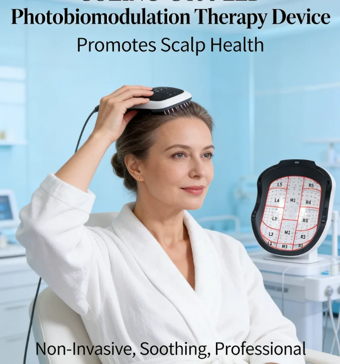 Brain Light Therapy Helmet Gamma Frequency PBM Device for Cognitive Enhancement, Mental Clarity, Focus & Memory Improvement