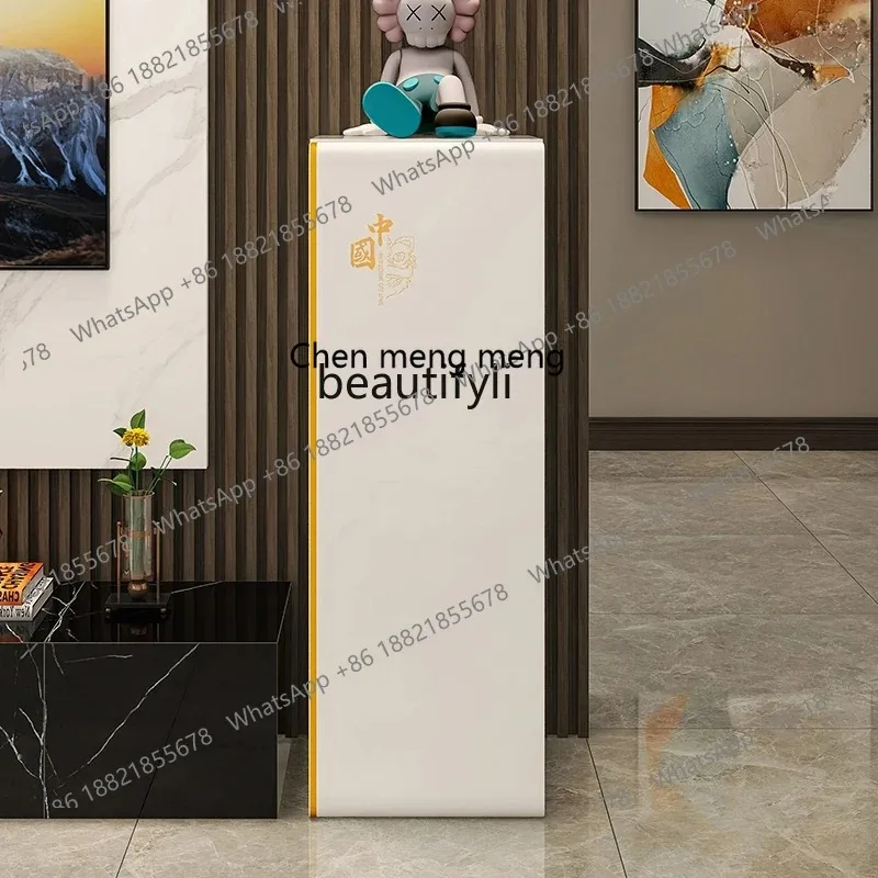 scn8617 Shoe Cabinet Home Doorway Economical Entrance Stairs Chinese Style Simple Storage Shoe Rack