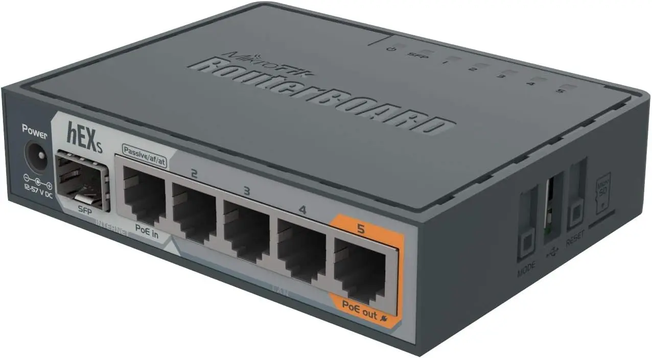 

High-Performance Gigabit Router with SFP Port, 5 Ethernet Ports, USB & PoE Support