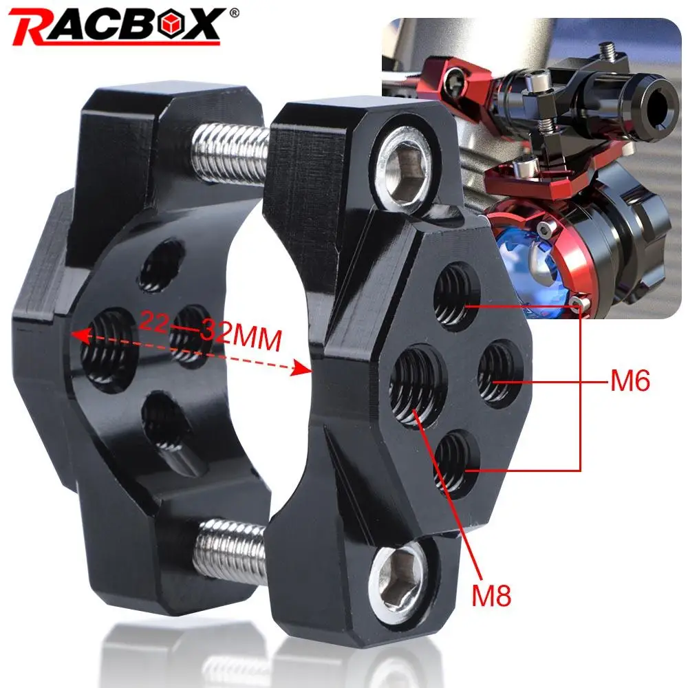 22-32mm Motorcycle Fork Tube Handlebar Bracket Pressure Code Stent Extension Holder Aluminum Spotlight Headlight Mounting Clamp