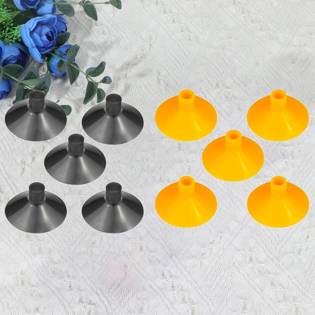 10 Pcs Sucker Suction Cups Arrows Rubber Replacement Child Hunting