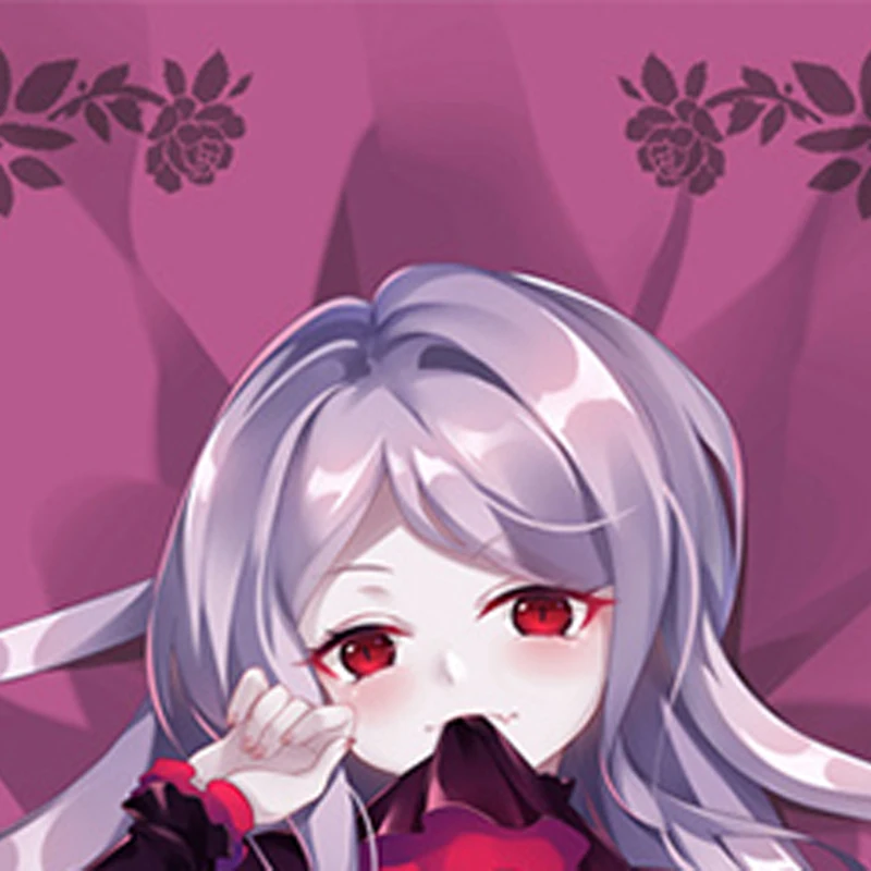 Dakimakura Anime Pillow Case Shalltear Bloodfallen Double-sided Print Of Life-size Body Pillowcase Gifts
