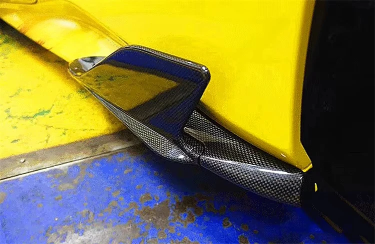 

For Ferrari 488 GTB Spider Upgrade Cap Style Dry Carbon Fibre Side Skirt Side Spoiler Body Kit