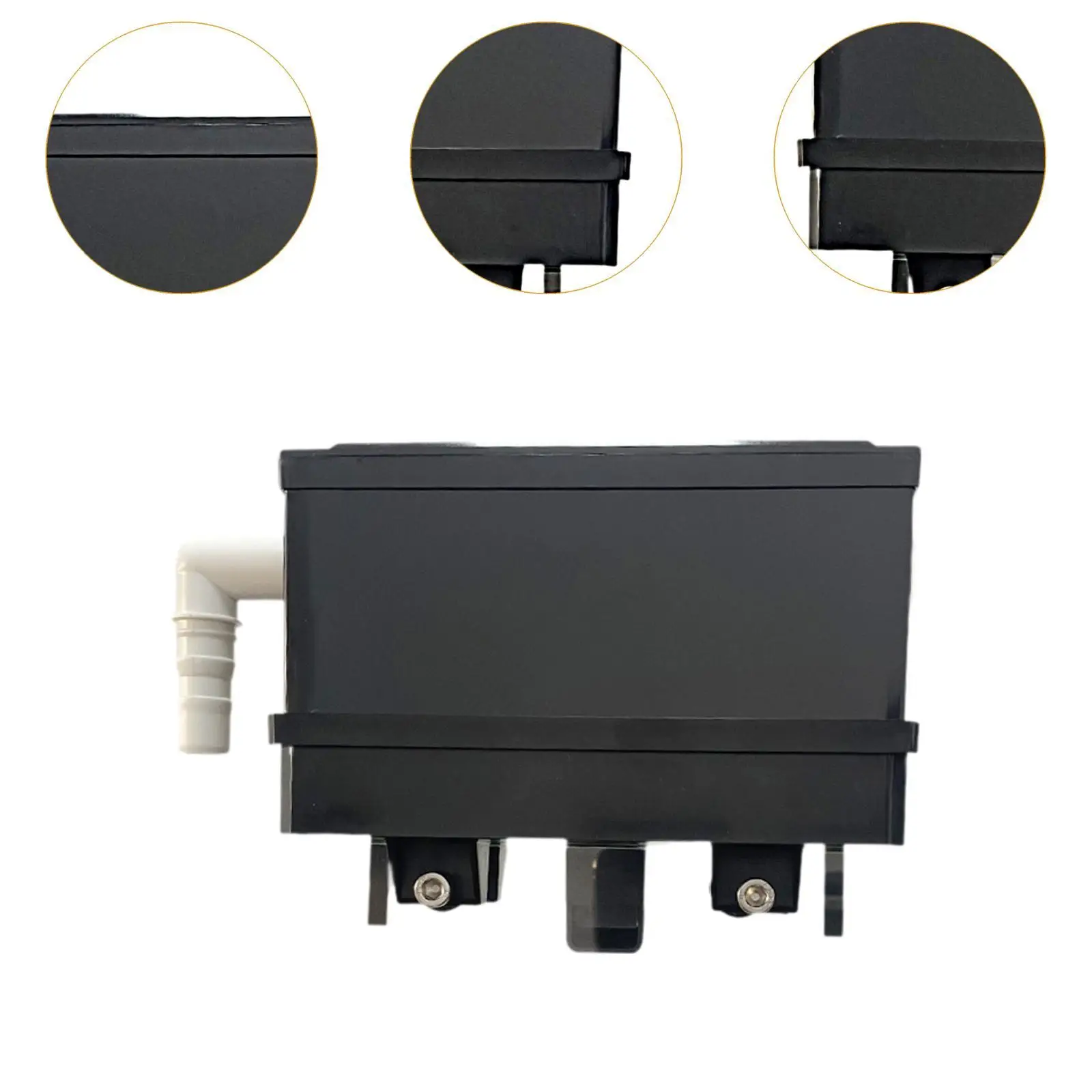 Overflow Box for Aquariums Quiet with Drawer Drip Tray DIY Water Flow Accessory Drip Water Flow Pipe Filter for Small Fish Tanks