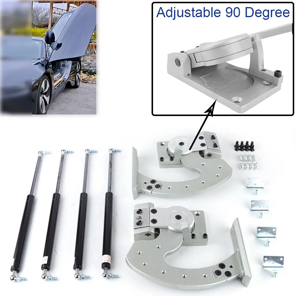 

Универсальный вертикальный дверной комплект Lambo с газовыми стойками мощностью 150 фунтов на квадратный дюйм для большинства автомобилей Chevrolet Nissan Mazda Ford