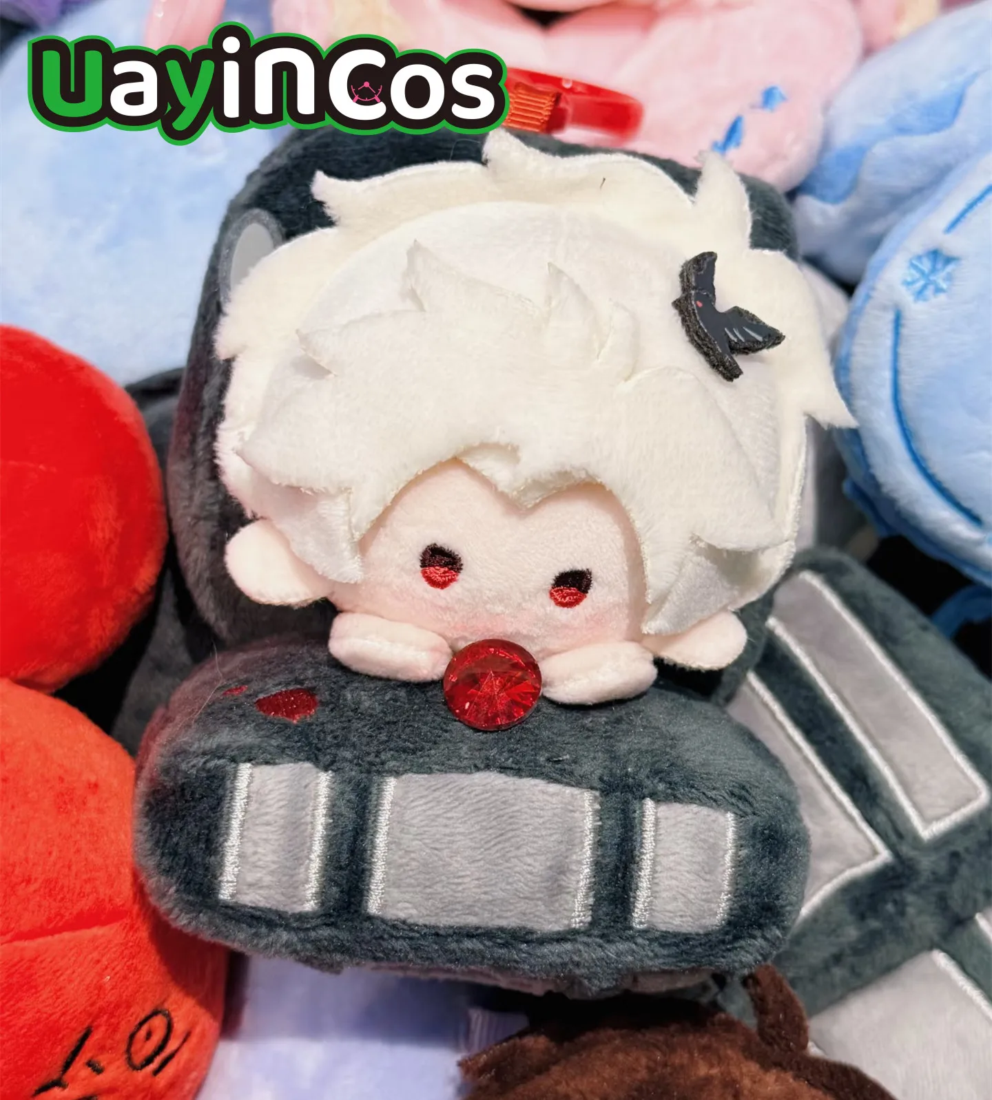 

In Stock 10cm Donuts Love and Deepspace Rafayel Sylus Caleb Stuffed Plushies Doll Clothes Keychain Bag Ornament Anime Game Toy K
