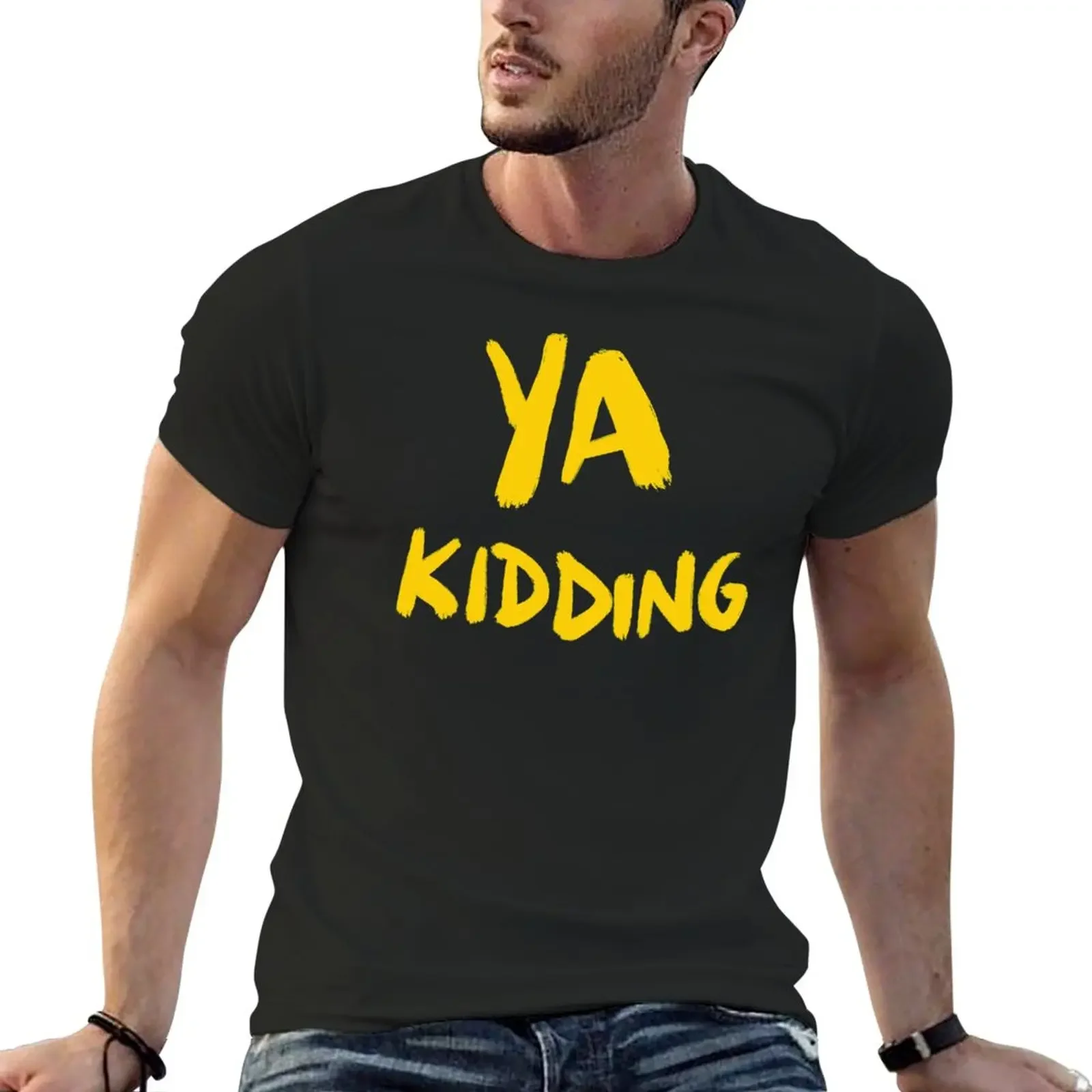 FISHER Fanatic: Ya Kidding T-Shirt hippie clothes graphics funnys mens graphic t-shirts