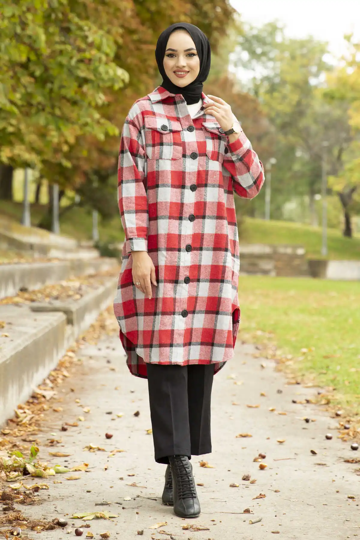 Plaid Temporary Shed Winter Shirt-