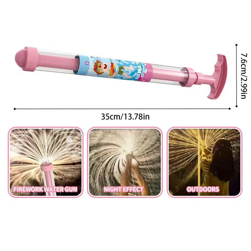Brinquedo de água sprinkler para criança criança piscina squirter leve interação pai criança brinquedo ao ar livre para meninos meninas crianças melhorar