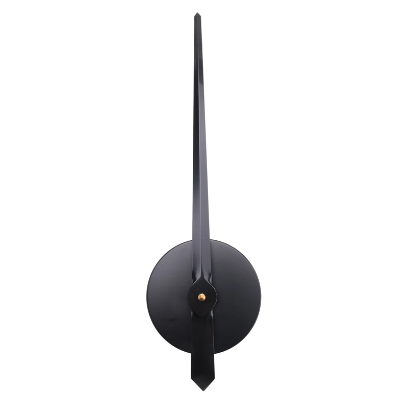 เข็มนาฬิกา 3 มิติ, ชุดกลไกนาฬิกาขนาดใหญ่ DIY, อะไหล่ตกแต่งผนัง, สีดำ-A09G