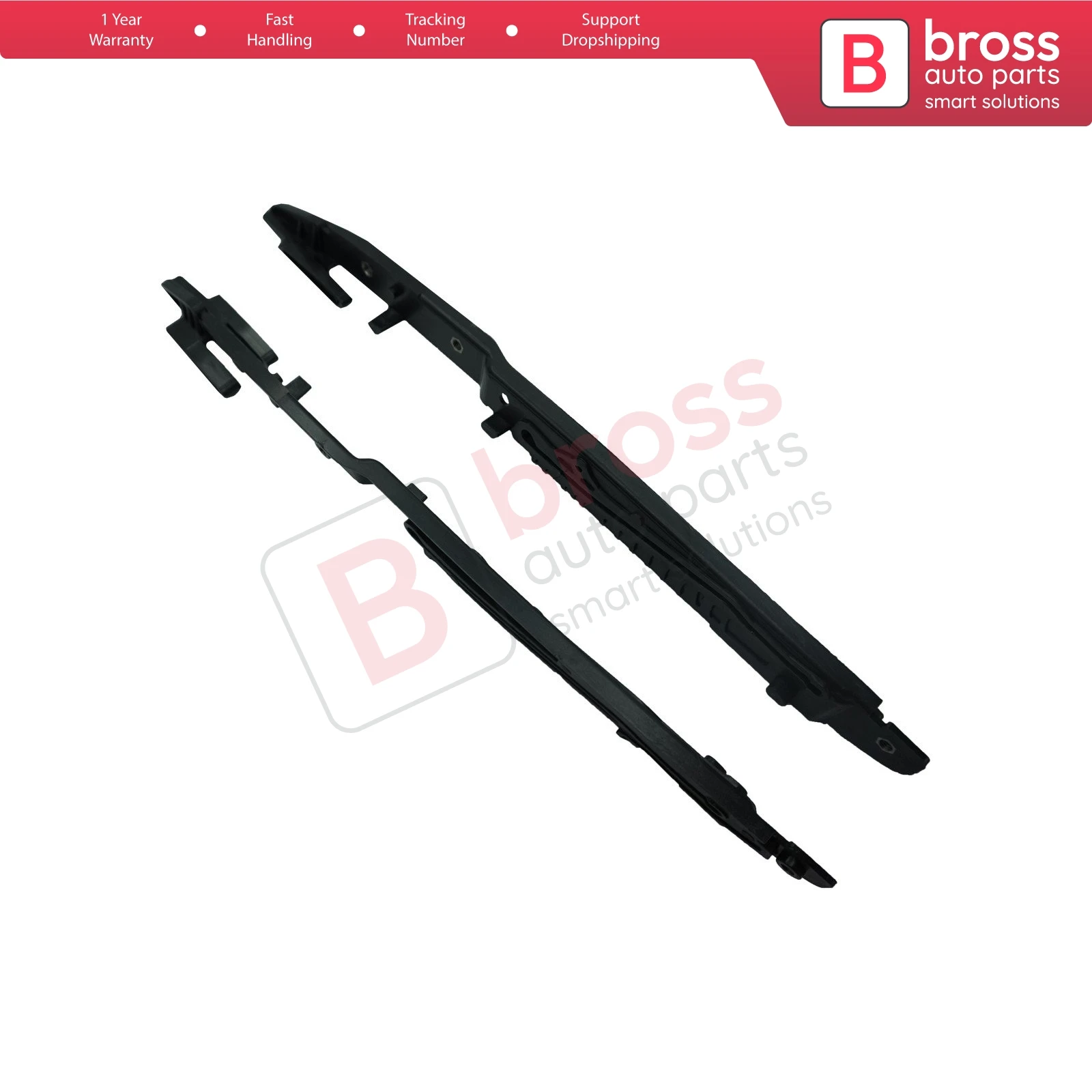 BSR553 Sunroof Glass Rail Guide Repair Set Left Right Parts for Kia Hyundai Ford Peugeot 307 Dodge Ram Chrysler  81620A 8401N