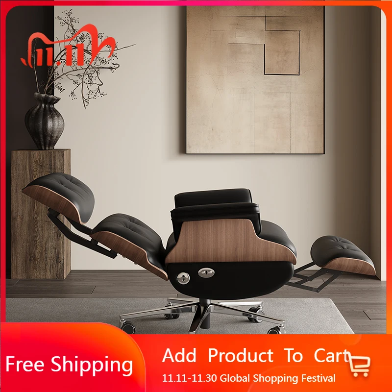 

Nordic Arm Office Chair Study Recliner Ergonomic Mobile Lazy Office Chair Bedroom Comfortable Reading Mobilya Trendy Furniture