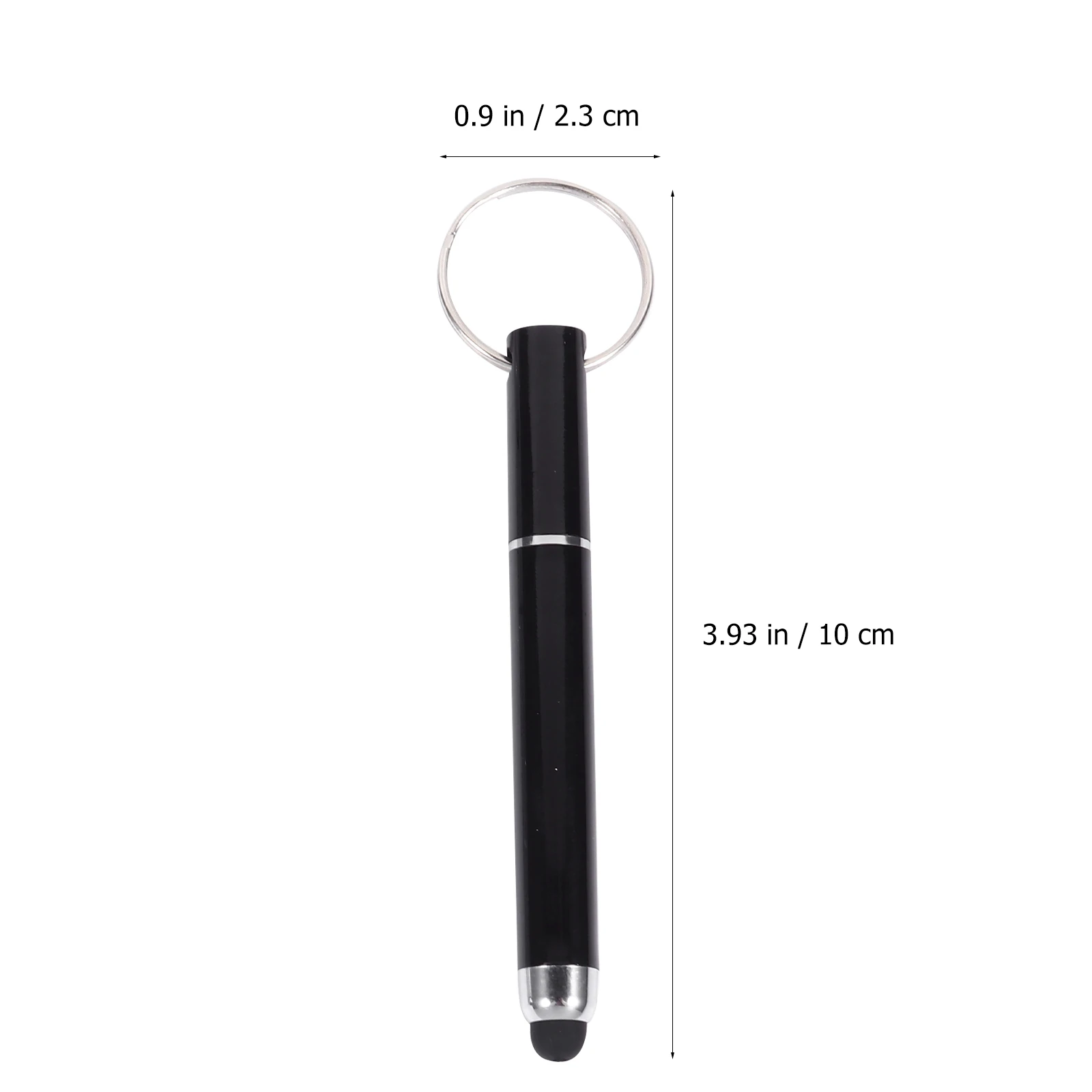 Imagem -02 - Touch Screen Stylus Pen Keychain Pingentes Pendurados Ponta Fina Ajuste para Desenho Telefone Celular Computador Chaveiros 12 Pcs