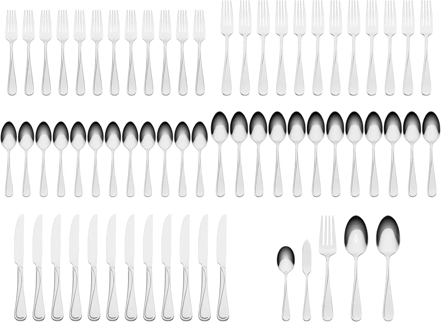 

H183065Al20 Набор столовых приборов Soar из 65 предметов