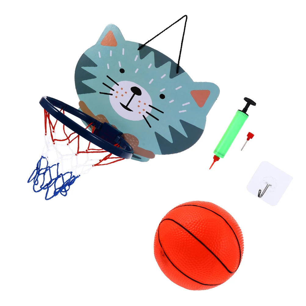 

1 Set Mini Basketball Plaything with Frame for Joyful Indoor Activity and Skill Development