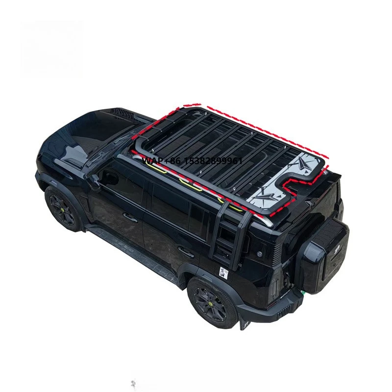 For Chery Jetour T2 Car Roof Racks Car Ladder Side Storage Box Off-Road/Suv Upgrades Black Roof Rack 4X4