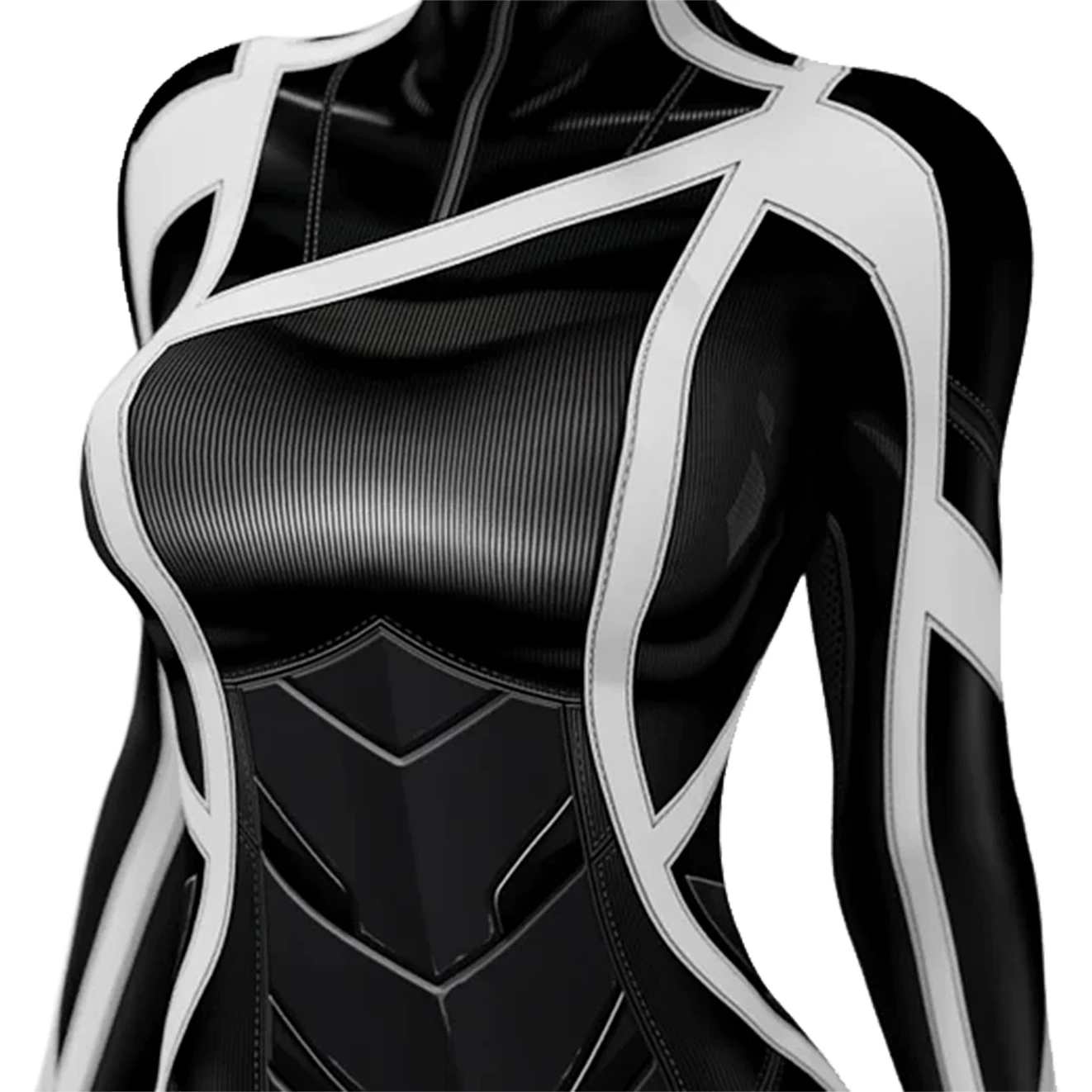 Gioco PS5 Black Kitty Cat Cosplay supereroe 3D stampato Spandex disfrattes Para Kitty Cat body Zentai Outfit Costume di Halloween