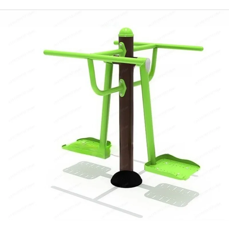 Outdoor Double Station Pendulum Swing Equipment Fitness Equipment