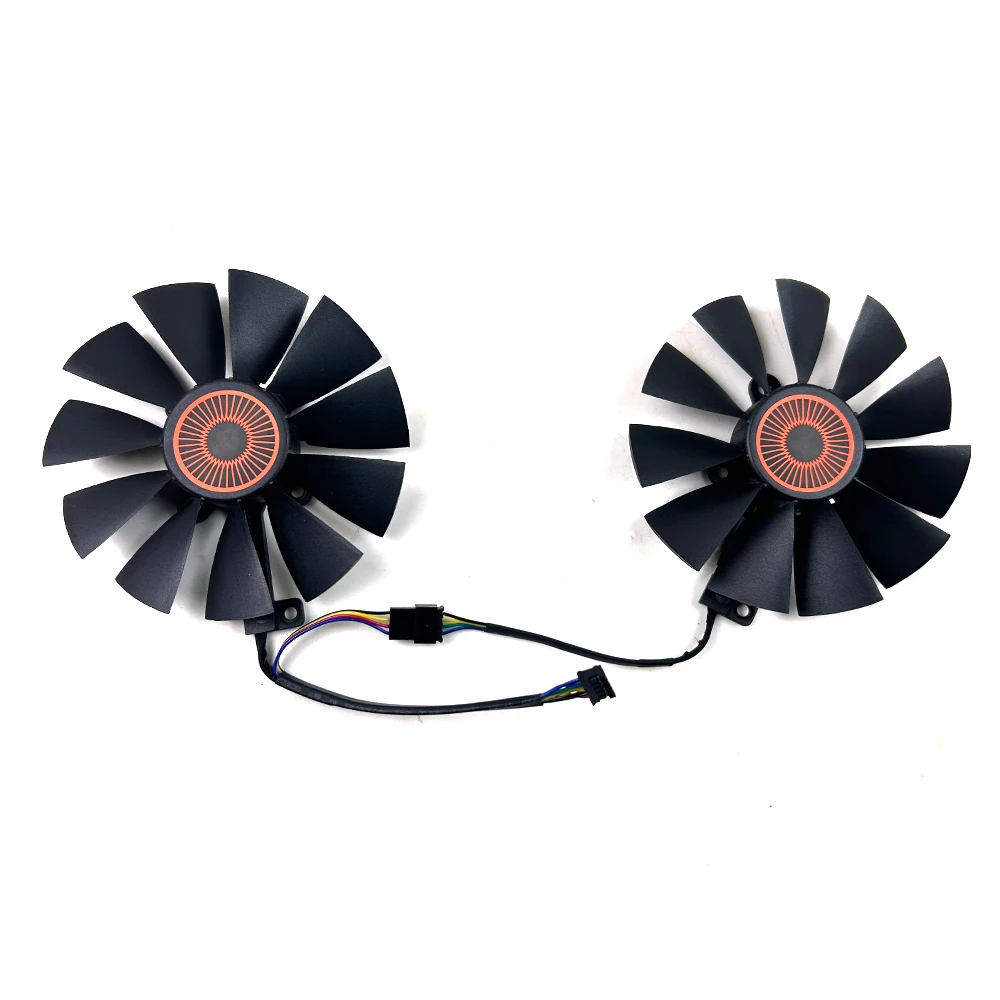 Nowy wentylator chłodzący 95mm T129215SU FD10015H12S 0.55A 5Pin Wentylator do karty graficznej ASUS STRIX GTX 970 980 780 TI R9 380 — zdjęcie produktu 5