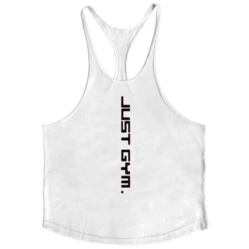 Men's Cotton Fitness Bodybuilding Vest - Muscle-Building Sports Tank Top for Gym, Ideal for Athletic Training & Exercise