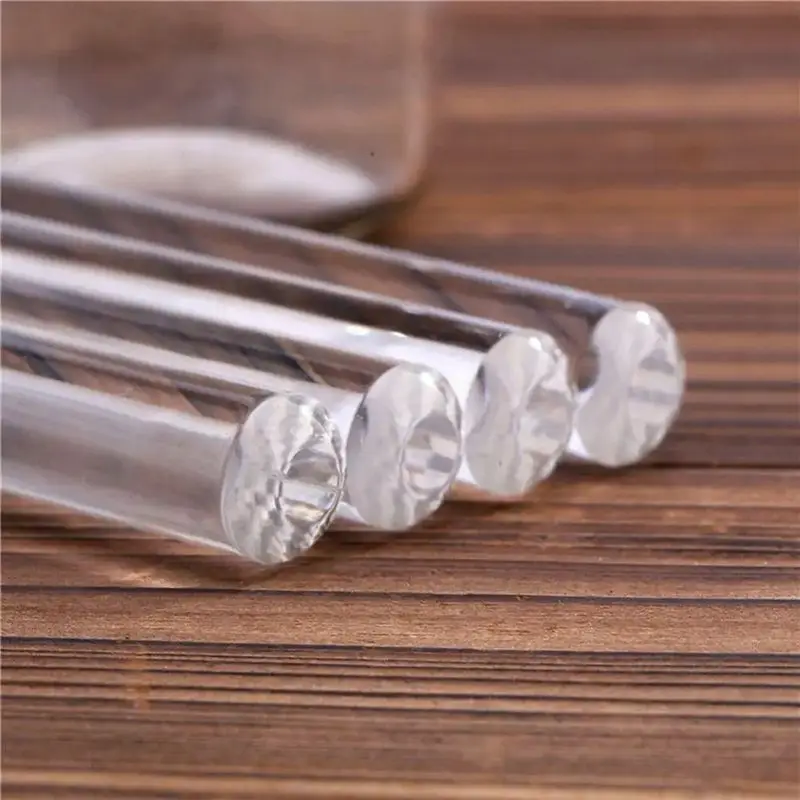 ABXD 4Pcs 6.5Inch Acrylic Rolling Pin Clear Clay Rolling Pins Fondant Rolling Pole Cake Noodle Baking Decorating Tools