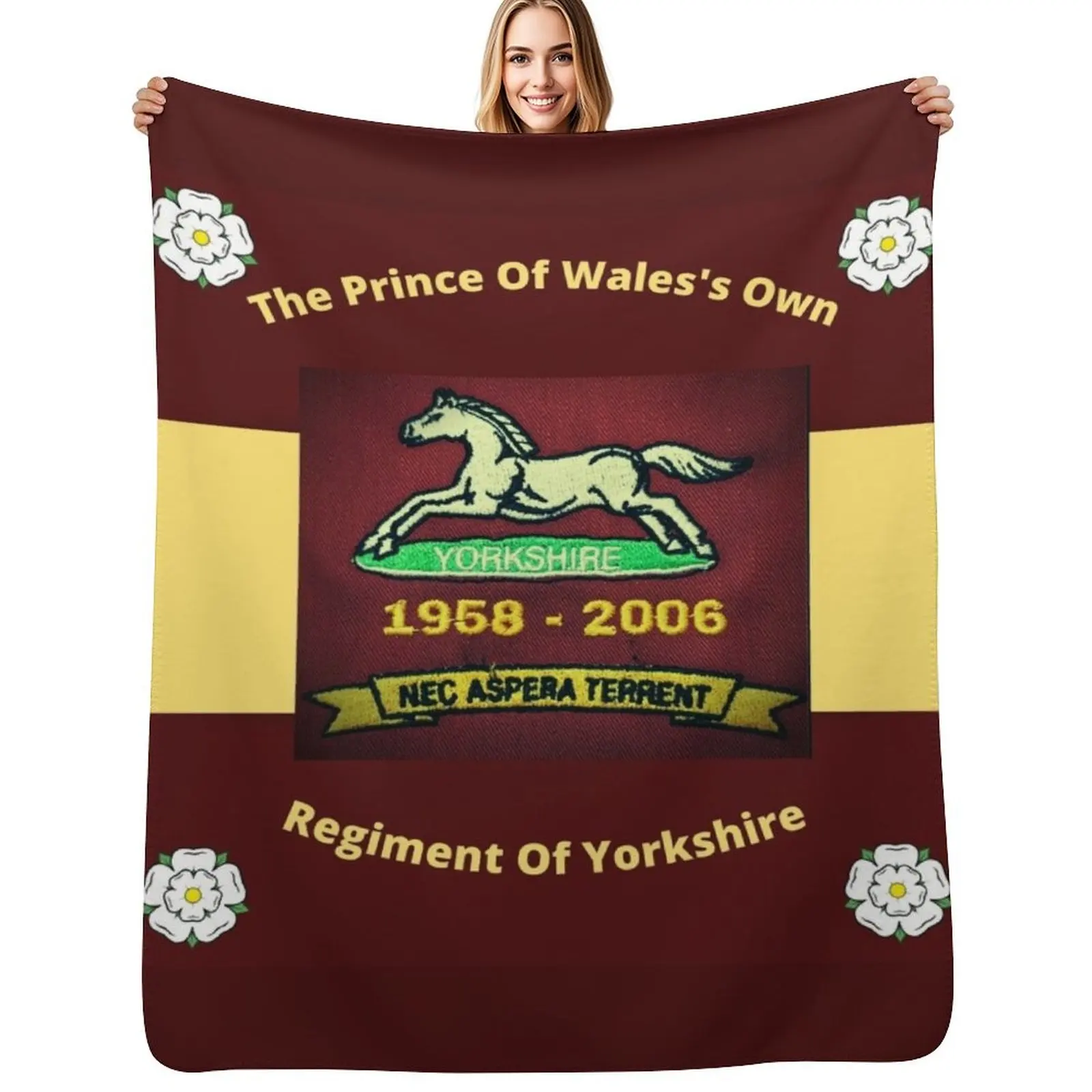 

Remembering The Prince Of Wales's Own Regiment Of Yorkshire Throw Blanket Luxury Designer Blankets For Sofas Luxury Blankets