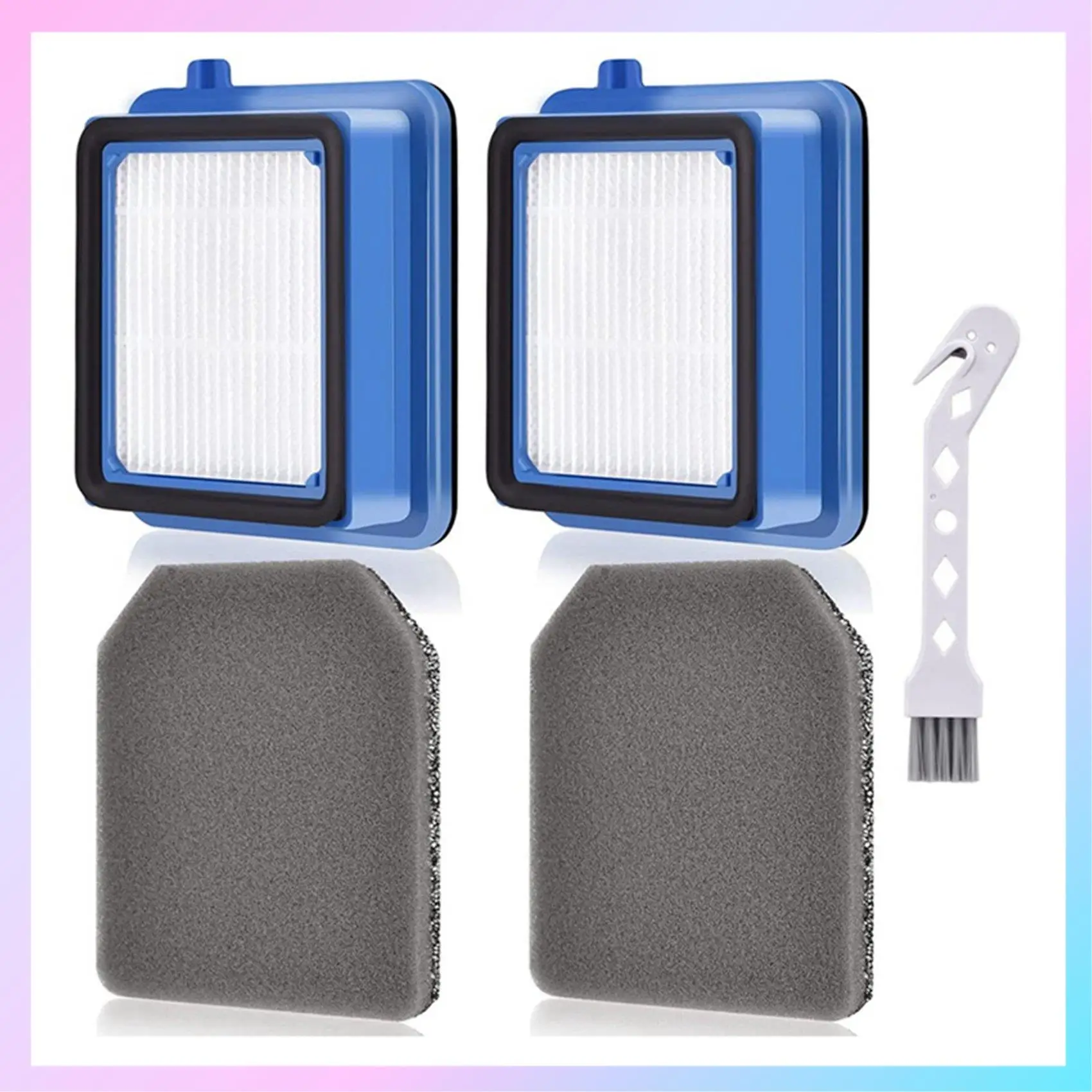 فلتر بديل ABRG لـ AEG ASKW1، QX6، QX7، QX8-2، فلتر بديل للمكنسة الكهربائية اللاسلكية AEG QX8-2-Anim QX6