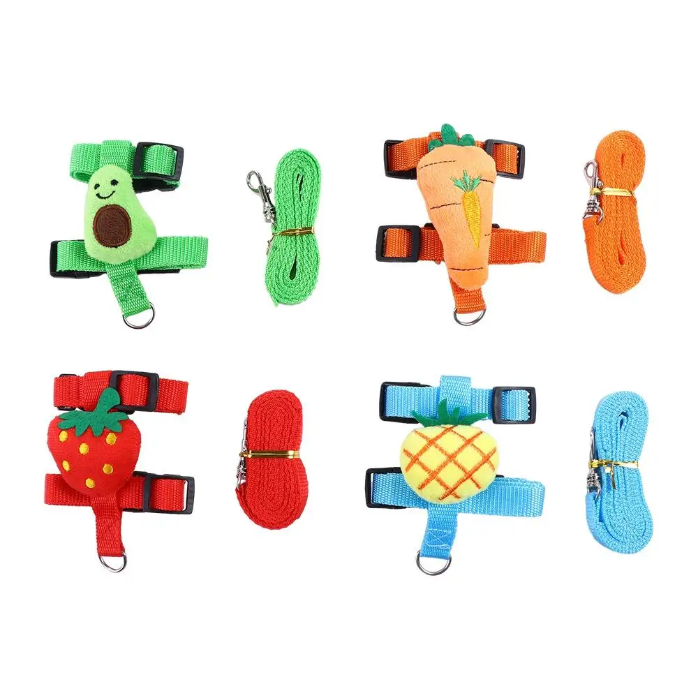 Belt Outdoor Walking Ferrets Piggies Hedgehogs For Small Animals Pet Traction Rabbit Harness Leash Bunny Costume Pet Leads Rope