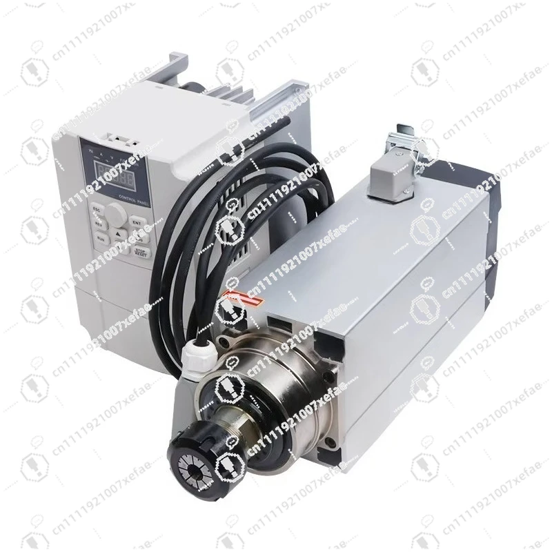 New 220V/380V 6KW ER32 18000RPM air-cooled square shaft for numerical control milling machine