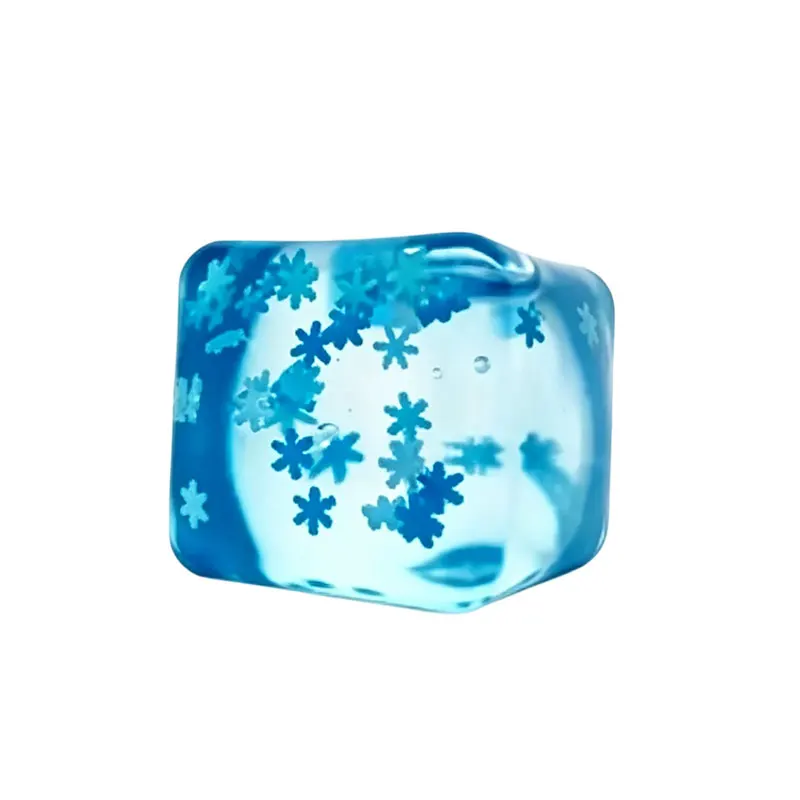 Snowflake Ice Cube Anti-stress Squishy Slow Rebound Squeeze Toy_voghion.com