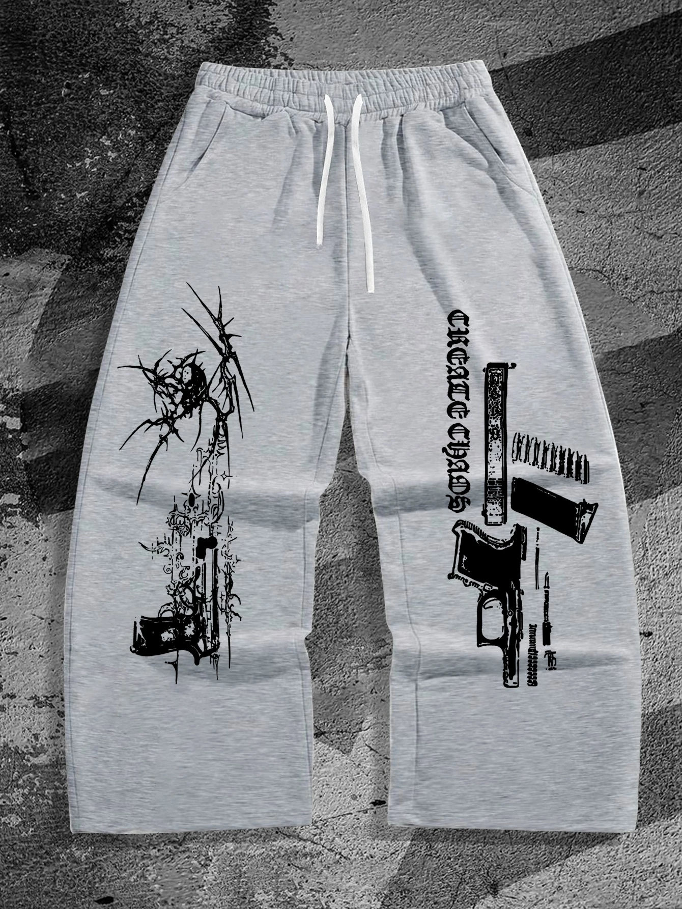 

Men's Gun Dark Style Outdoor Casual Sportswear Pants, The First Choice for Campus Fashion Matching Sportswear