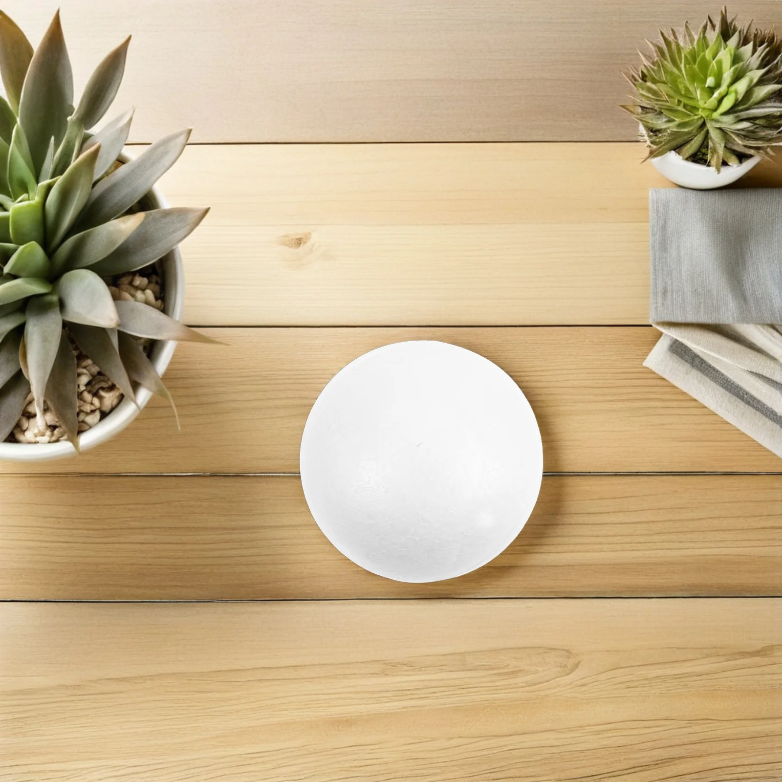 Boules lisses de 10cm, 12 pièces, fournitures artisanales pour enfants, parfaites pour peindre des décorations de noël et du nouvel an, modèle de boule artisanale