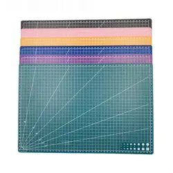 A3 A4 A5 PVC Cutting Mat Cutting Board Workbench Patchwork Sewing Manual DIY Engraving Double-side Pad Leather Craft Tool