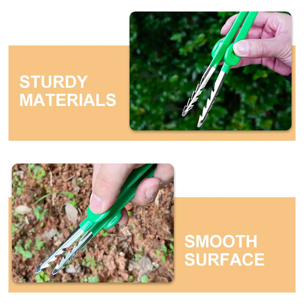 

Gardening Tweezers Clip Stainless Steel Portable Bonsai Tree Household Tools for Planting Succulent Care Modeling Home Vegetable