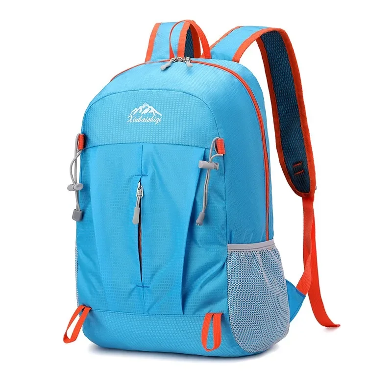 Outdoor Mountaineering Sports Backpack, Hiking, Camping, Outing, Lightweight Double-Shoulder Backpack for Men, Business Travel