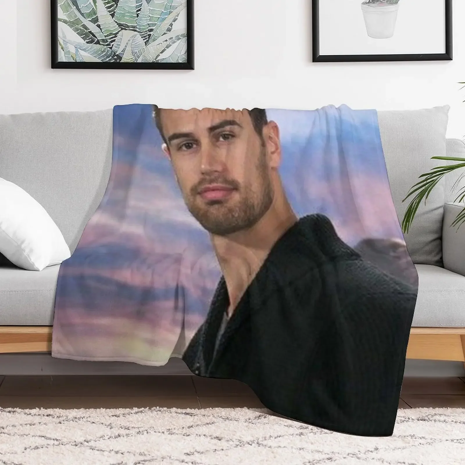 Theo james manta mantas para bebé mantas individuales