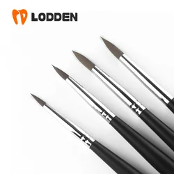 Dental Porcelain Pen Resin Brushes for Dental Lab Shaping Silicone Adhesive Composite Brush Porcelain Teeth