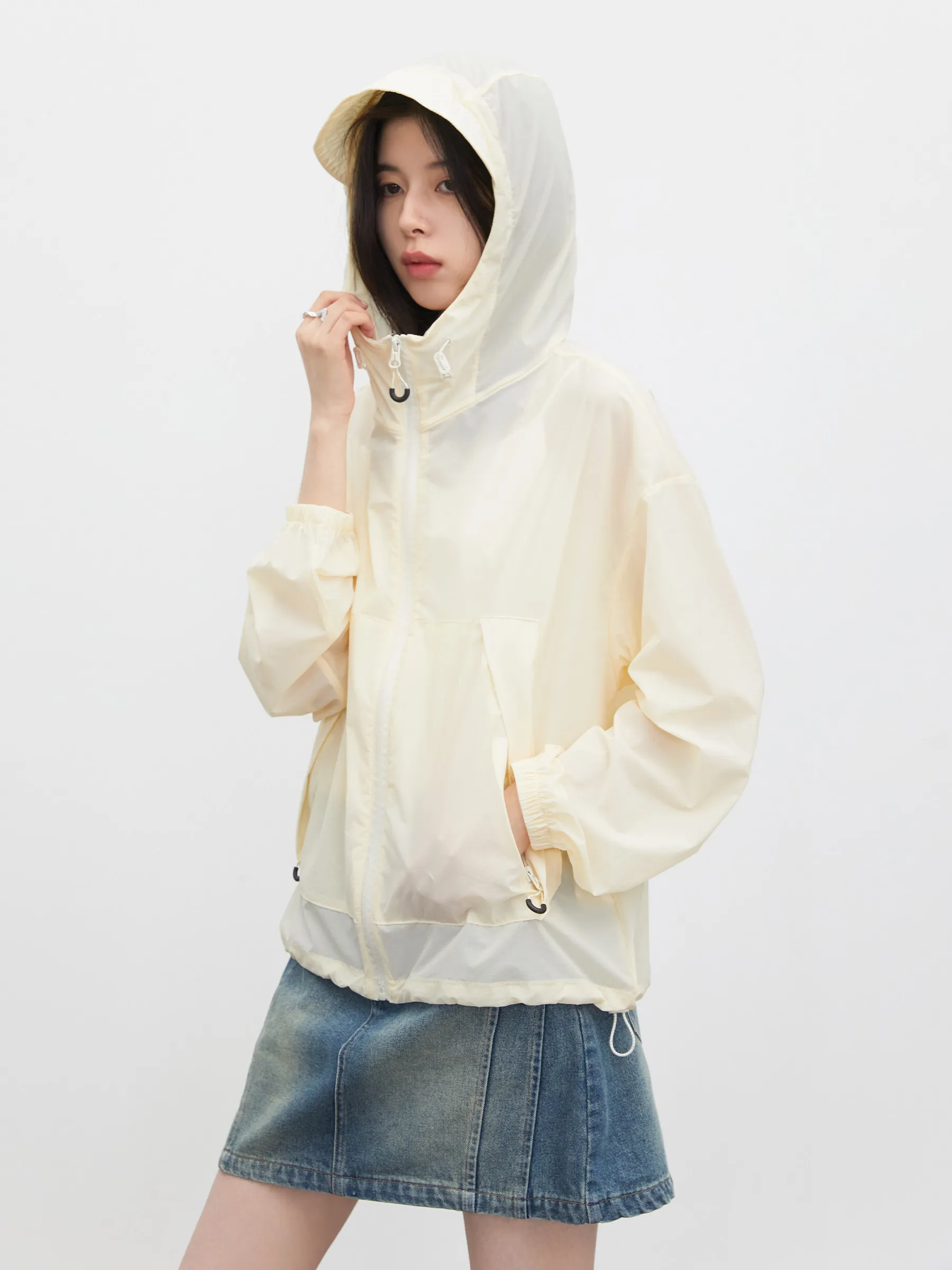 CHIC VEN Women Jackets Loose Casual Long Sleeve UPF50+ Cool Sunscreen Clothing UV Resistant Thin Female Coat Spring Summer 2026