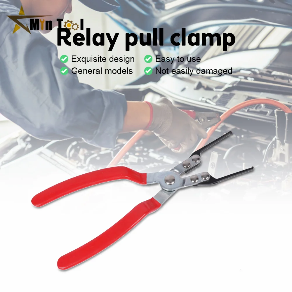 Automotive Relay Disassembly Clamp Fuse Puller Car Remover Pliers Clip Hand Tool for Car Repair Tool