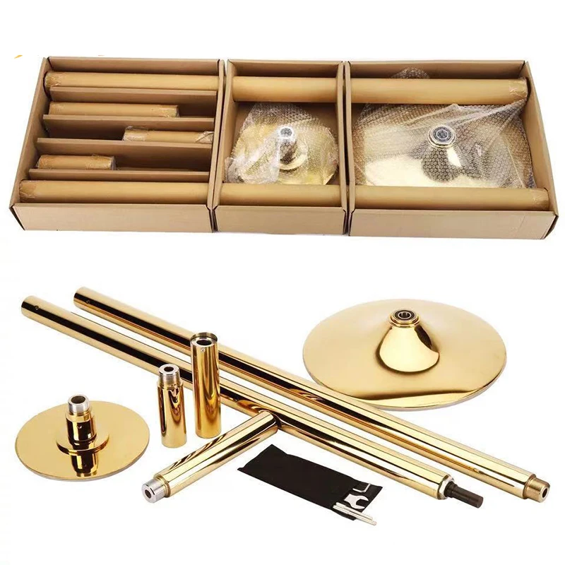 

Durable Safety 360 Spinning Removable Steel Club Party Fitness Dance Pole