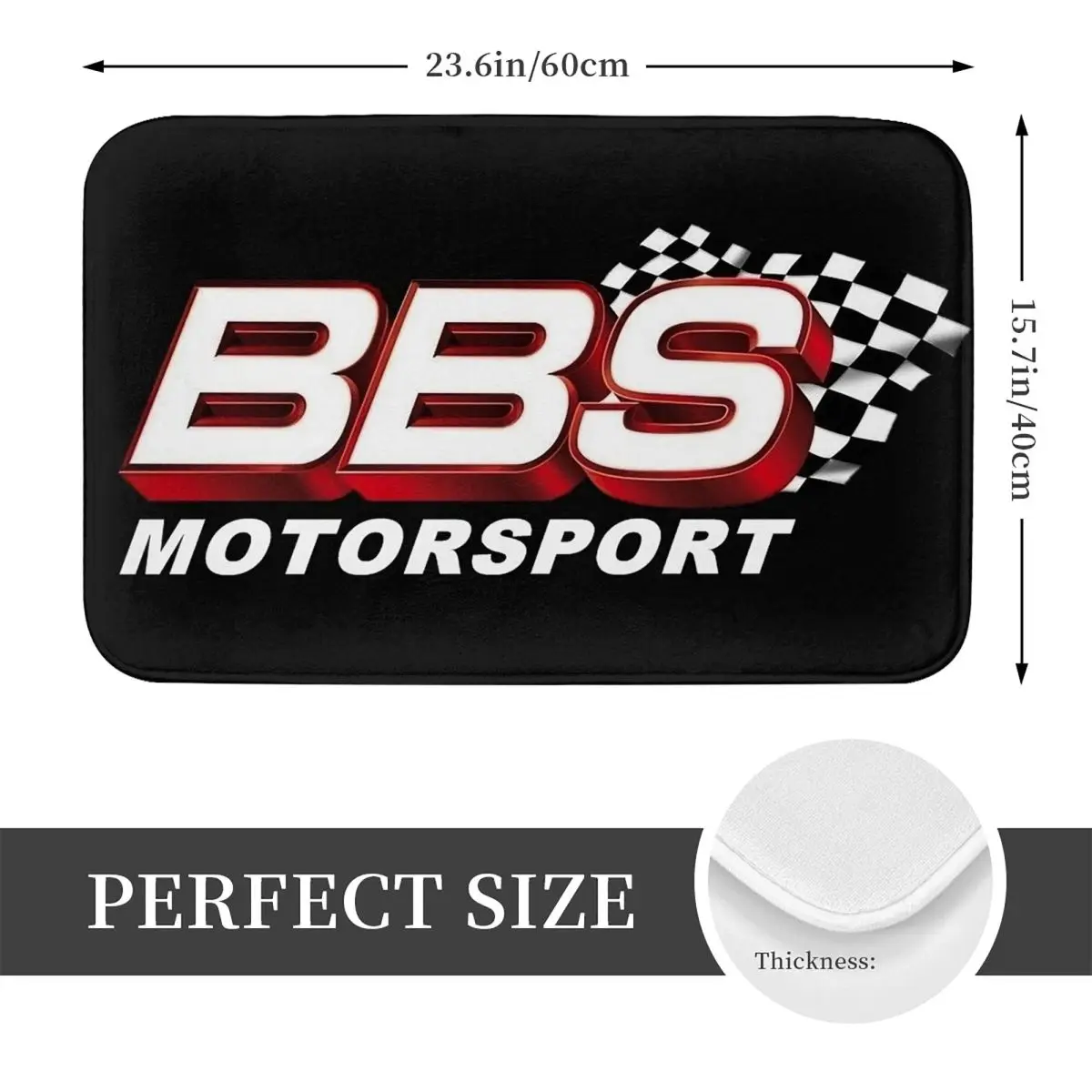 BBS Wheel HubHallway Anti-slip Doormat Floor Mat Sand Scraping Carpet Rug for Kitchen Entrance Home Bedroom Footpad Mats