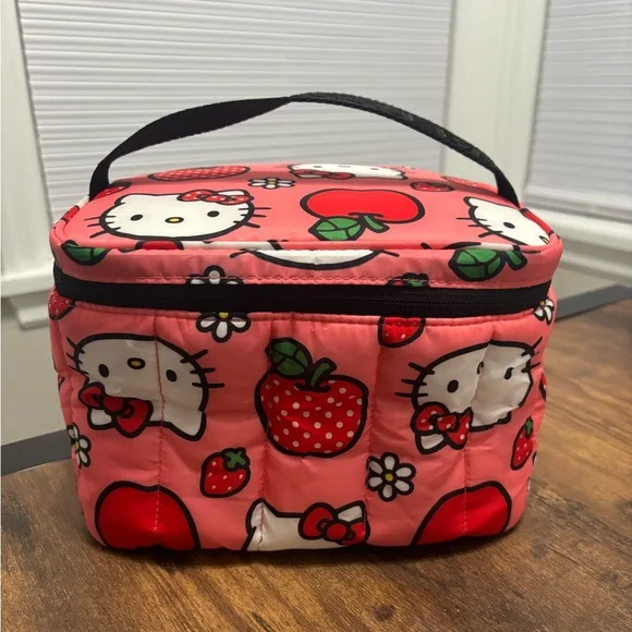 Cute Sanrio's Hello Kitty Insulated Bag Kawaii Large Capacity Storage Bag Handbag Ins Korean Cartoon Anime Friend Birthday Gift view 3