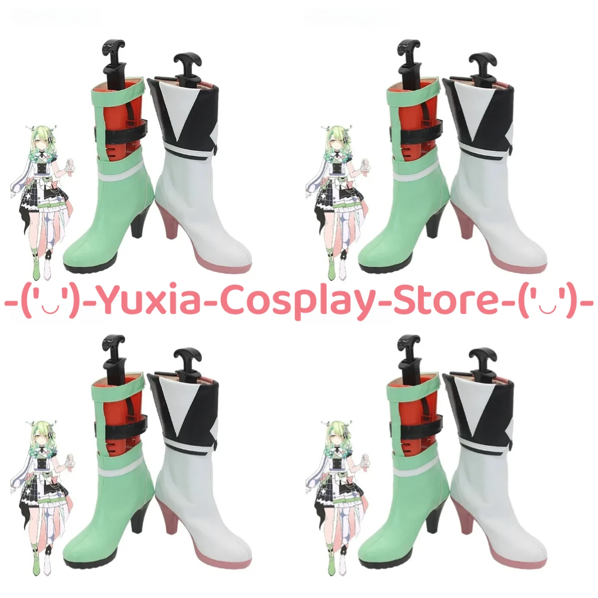 

Юксиакосплей! Hololive EN Ceres Fauna Обувь для косплея Аниме Игровой персонаж Опора Сапоги из искусственной кожи Хэллоуин Карнавальный костюм для вечеринки