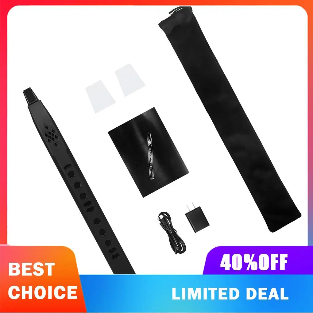 

Компактный и стильный цифровой электронный саксофон - энергосберегающий регулируемый электрический духовой инструмент