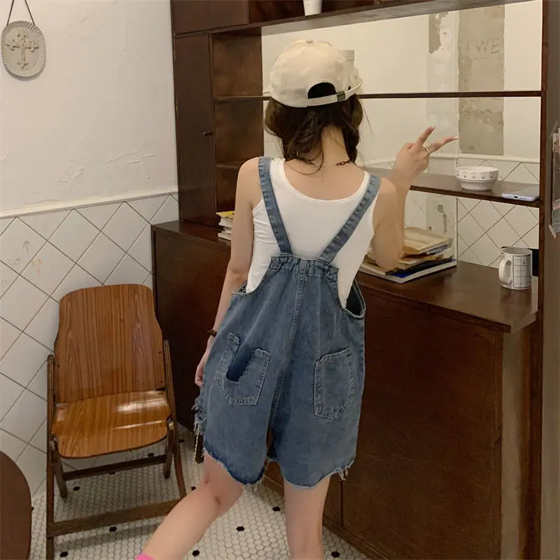 

Women's Rompers Playsuits Girly Sophisticated Fitting Cuffs Decorative Draping Widelegged Dopamine Streetwears Solidcolor Y2K