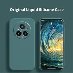 For Realme 14 Pro Plus Case Cover Realme 14 Pro+ 5G Funda Coque Soft Original Liquid Silicone Protector Phone Case Realme 14 Pro