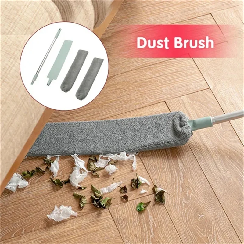 

Long Duster Cleaner Brush Telescopic Microfiber Dust Catcher Mites Cleaning Dust Cleaner Tools Artifact Dusters Home Supplies