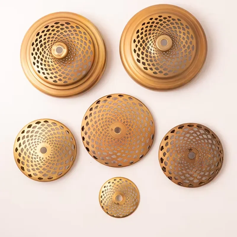 for Custom Brass Brushed Perated Metal Cover  Speaker Mesh Lighting Accessories Anodized Powder Coated Decorative Grill