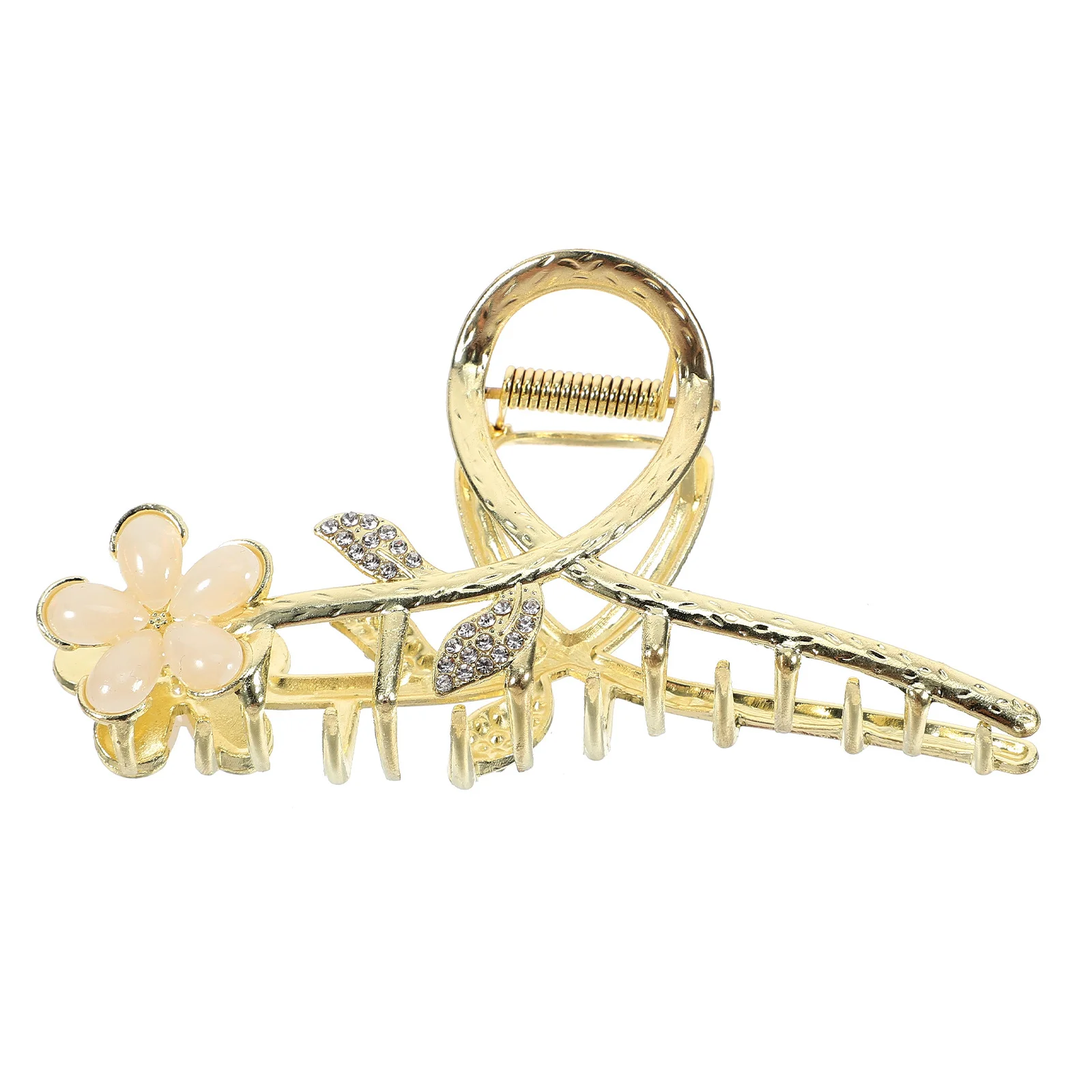 

Chic Cat Eye Flower Claw Clip Metal Hair Clip for Women Large Claw Clips Perfect for Daily Party Hair Styles Metal Clips